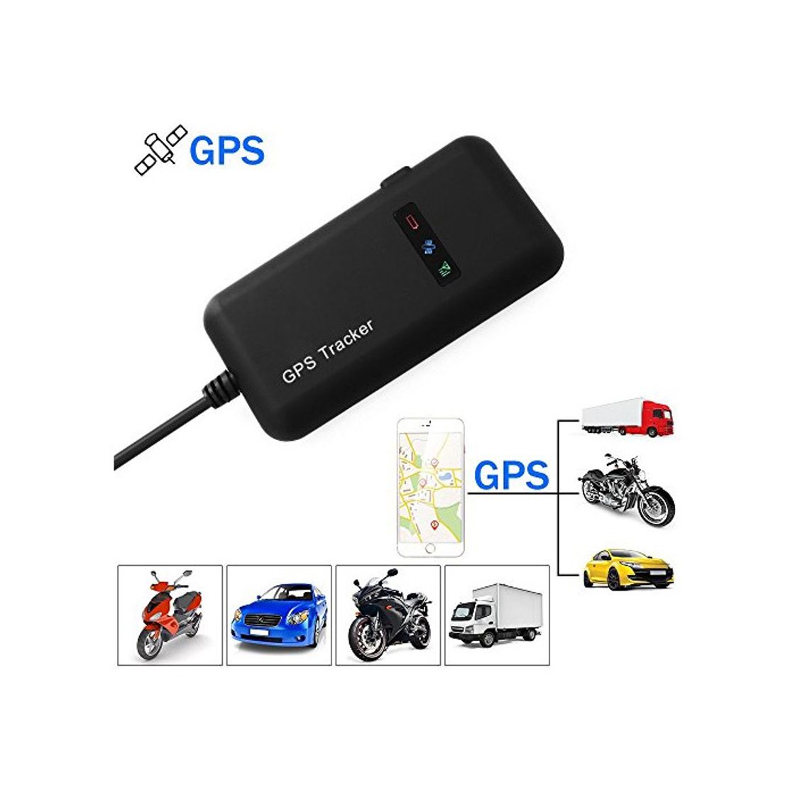 Product XCSOURCE Vehículo Rastreador Localizador en Tiempo Real Seguimiento de GPS