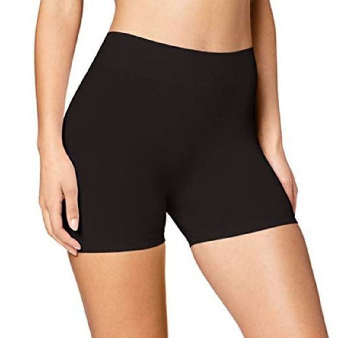 Social PIECES Pclondon Mini Shorts Noos Culotte, Negro