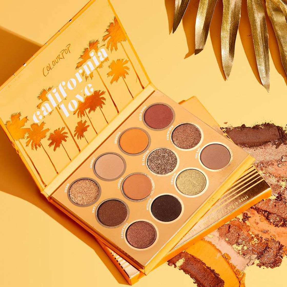 Social California Love Warm Golden Bronze Eyeshadow Palette 