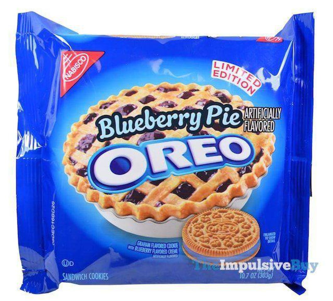 Social Oreo Blueberry Pie 