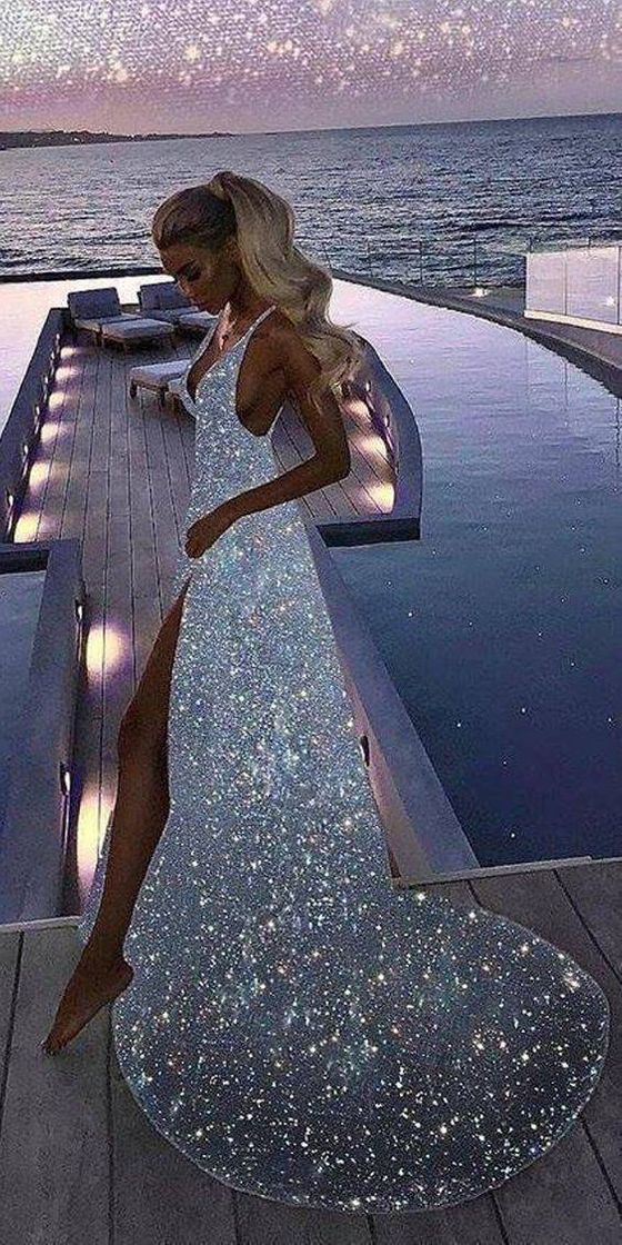 Social Vestido Brillante