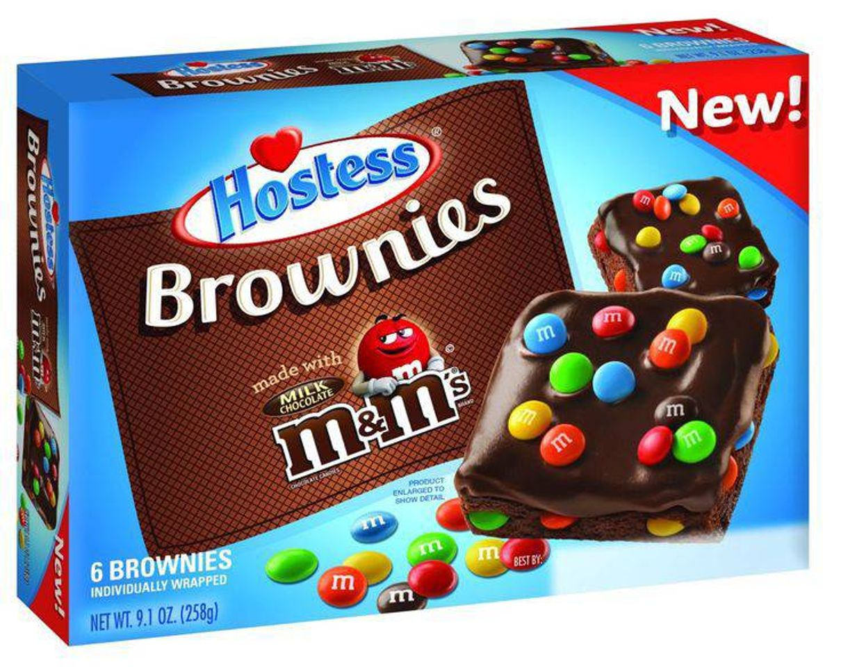 Social M&M's Brownies