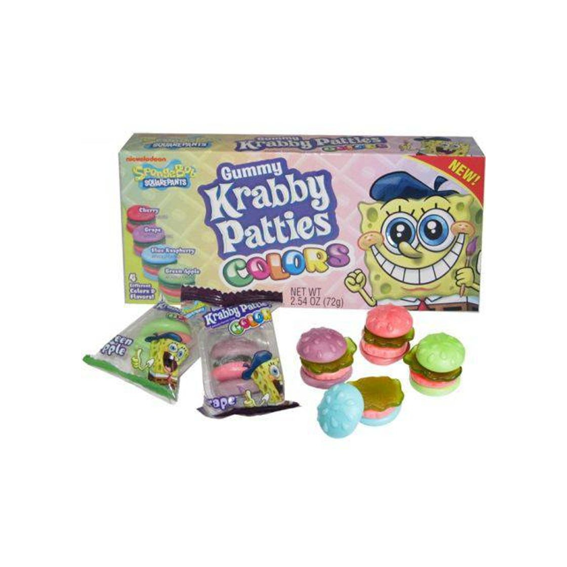 Social Gummy Krabby Patties Colors 