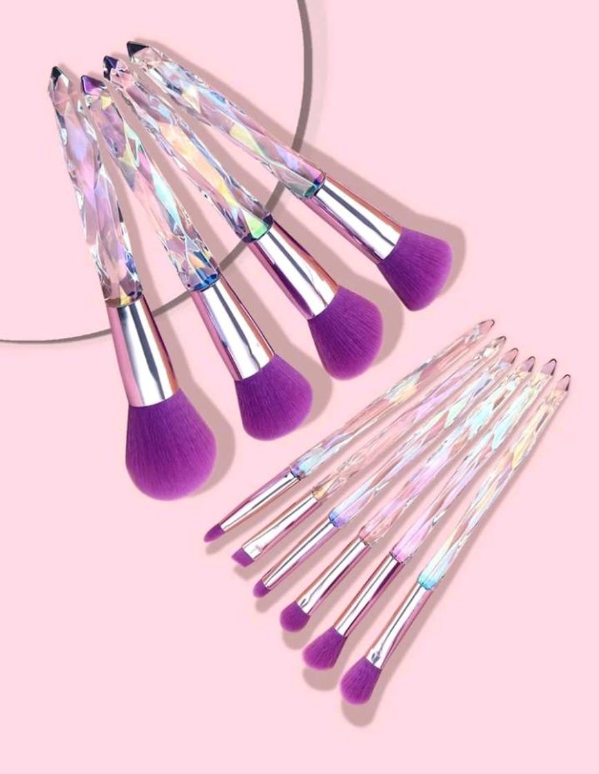 Social Brochas de maquillaje 10 piezas