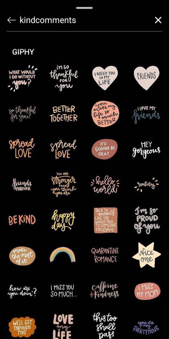 Social Gifs fofos pro Stories do Instagram ☺️