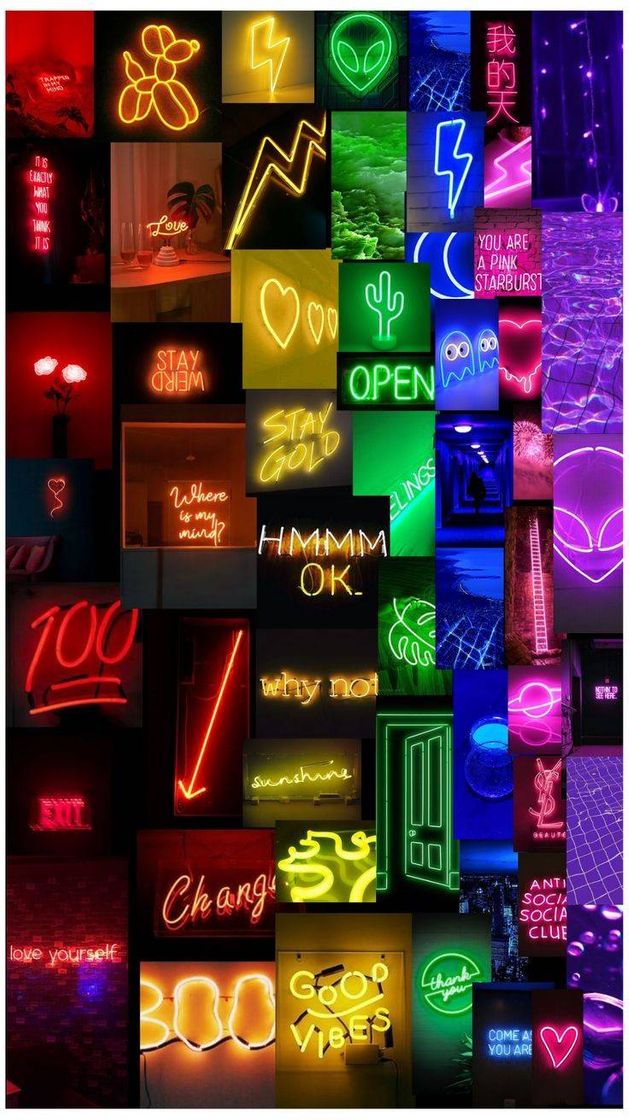 Fashion Wallpaper neon