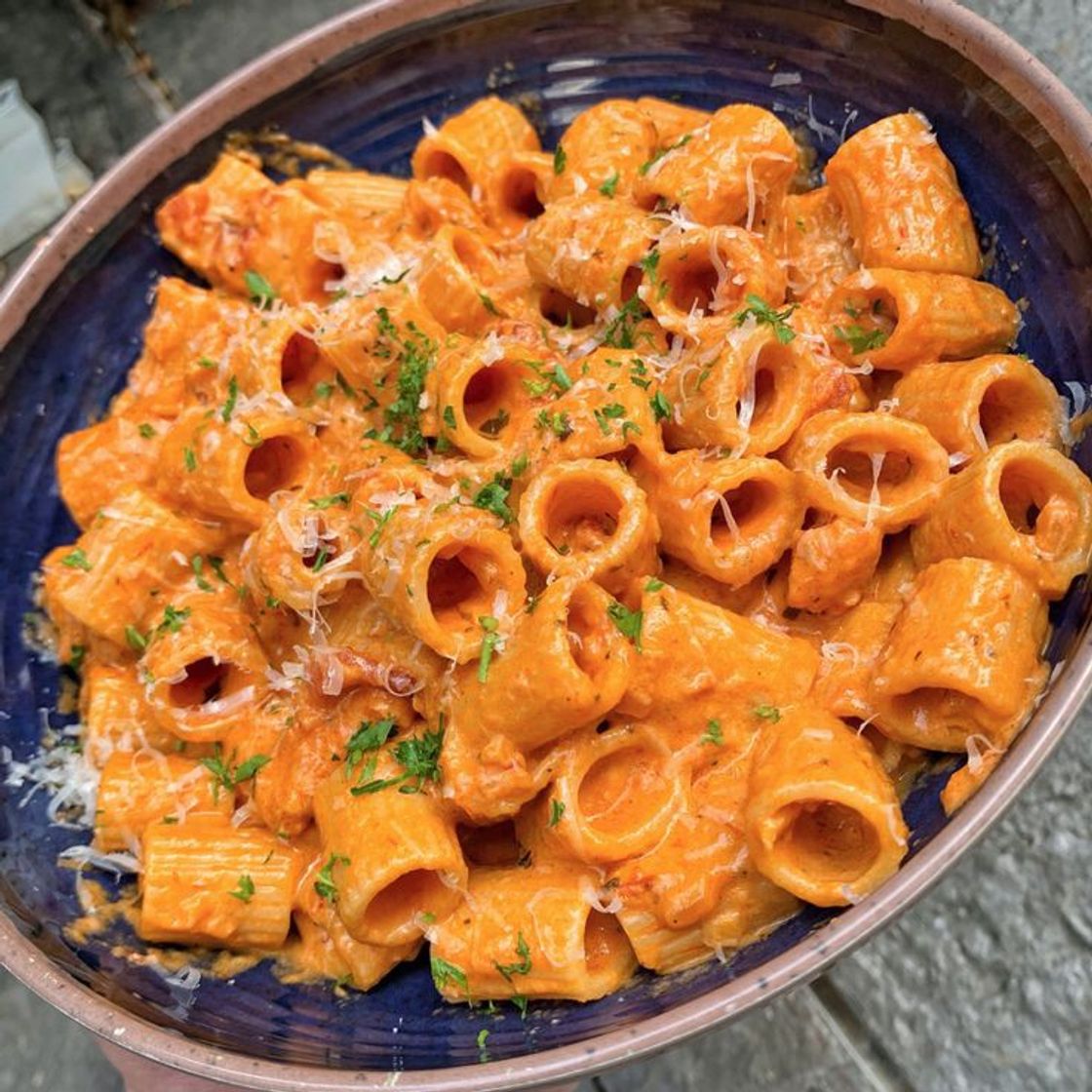 Fashion Spicy Rigatoni with vodka Sauce