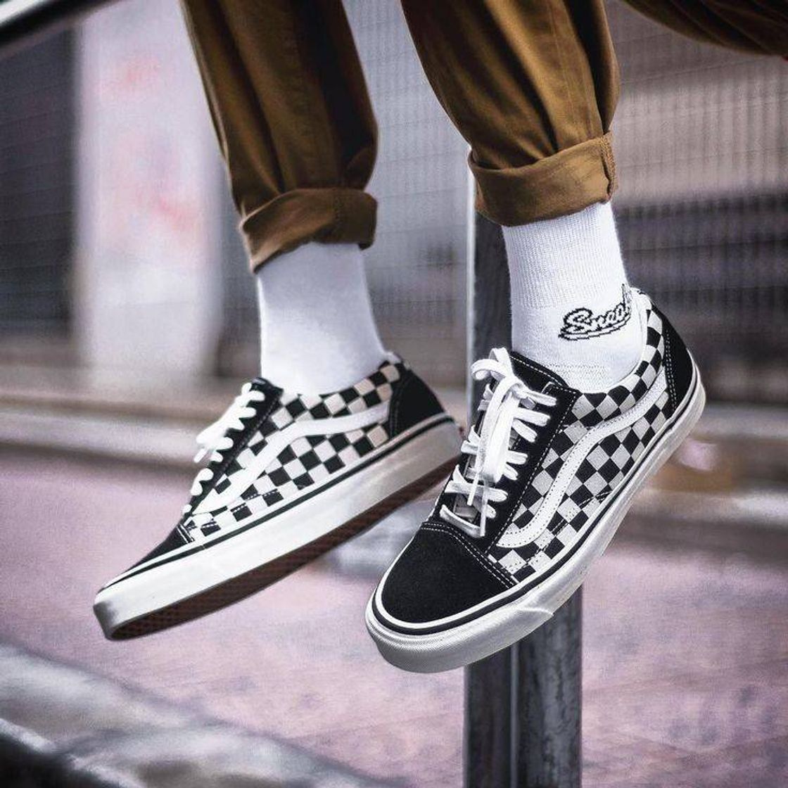 Fashion Vans Old Skool Xadrez