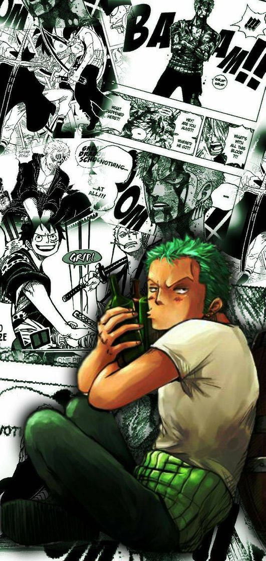 Moda Wallpaper Roronoa Zoro by: Takai