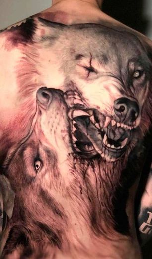 Tattoo lobos 