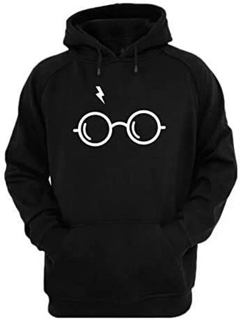 Fashion Moleton Harry Potter óculos 