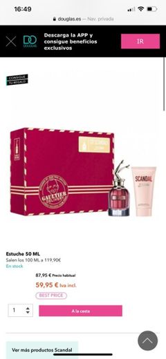 Jean Paul Gaultier Estuche So Scandal Eau de Parfum - Perfumes (0)