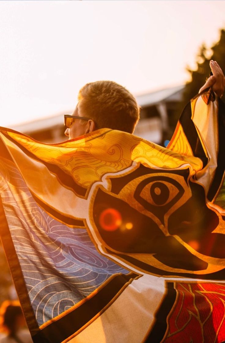 Social Tomorrowland Flag