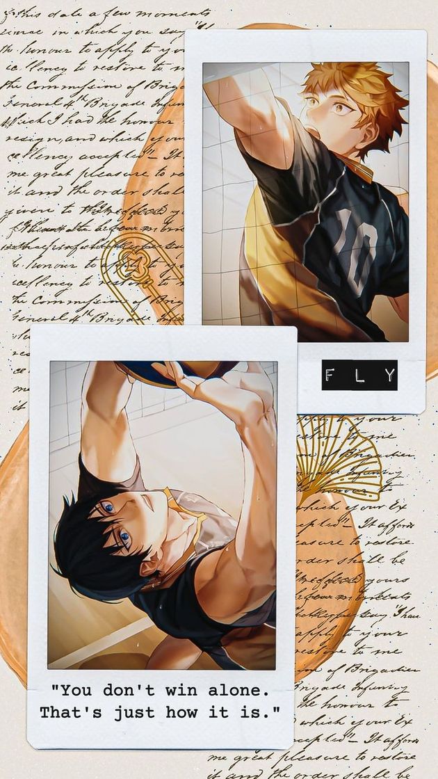 Social #Haikyuu#HinataShoyo#KageyamaTobio#WallpaperAesthetic