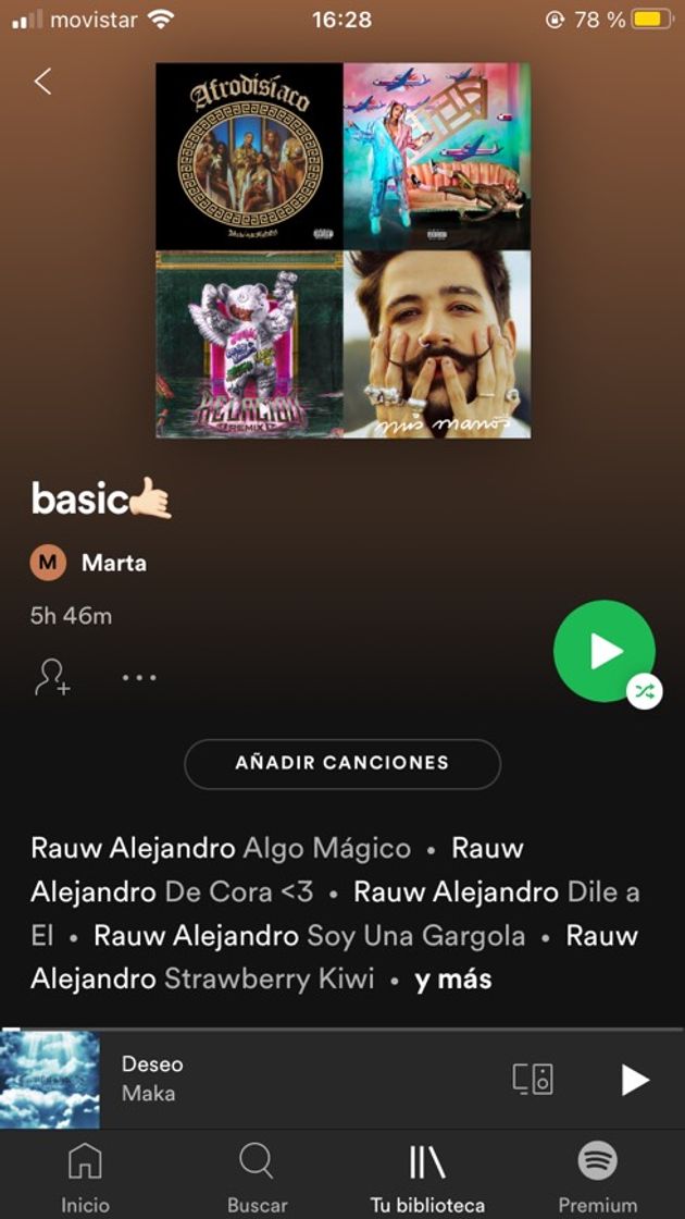 Music playlist q mas escucho