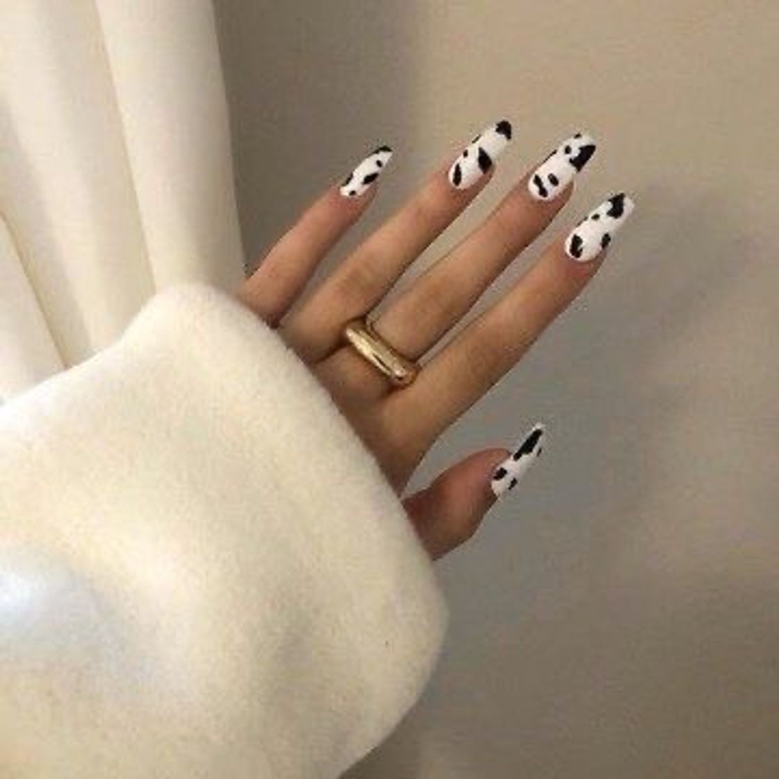 Fashion uñas de vaquita🐄