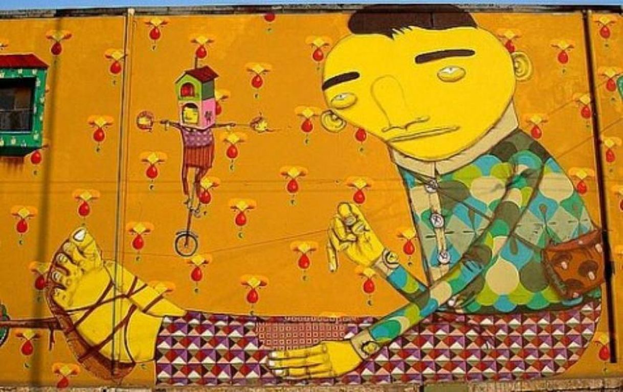 Fashion Grafite Gustavo e Otávio Pandolfo (Os Gêmeos)

