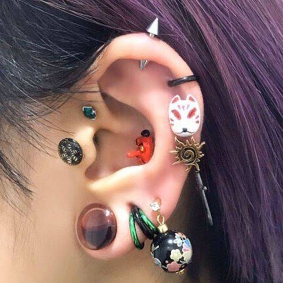 Moda Piercings feminino