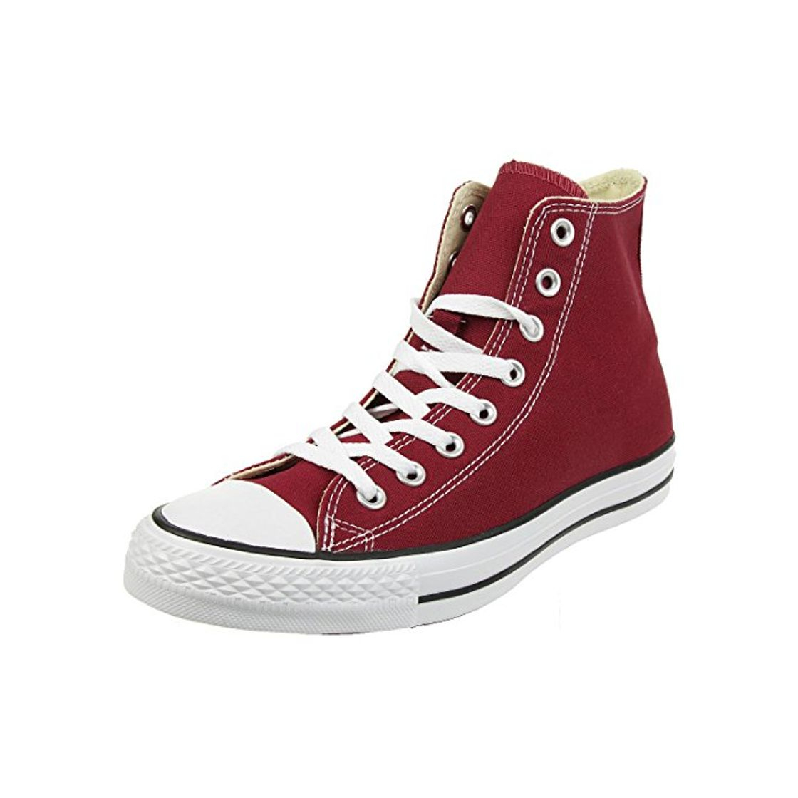 Fashion Converse AS HI CAN MAROON M9613 - Zapatillas de deporte de lona