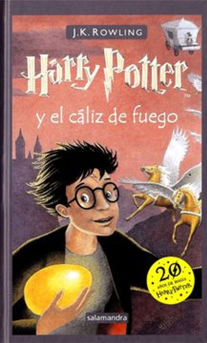 Libro Harry Potter y el cáliz de fuego