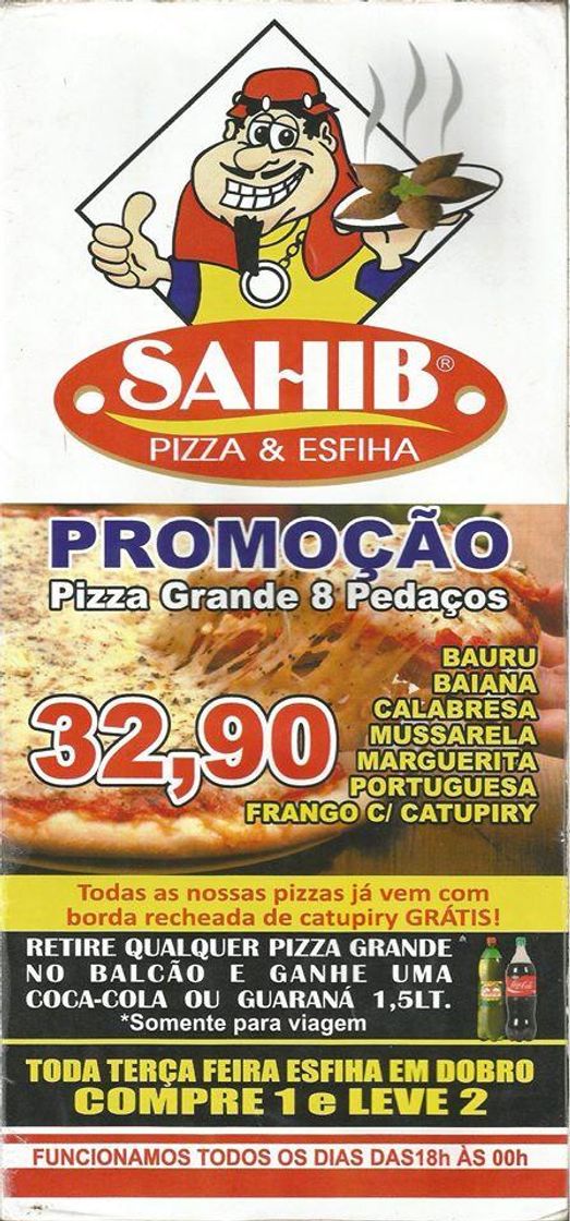 Restaurants Sahib - Pizza e Esfiha