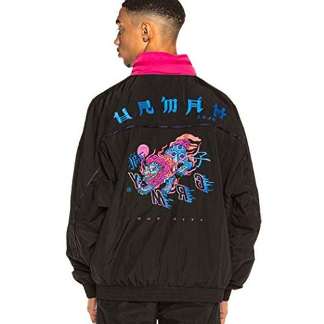 Fashion GRIMEY Track Jacket Urmah Dojo SS20 Black