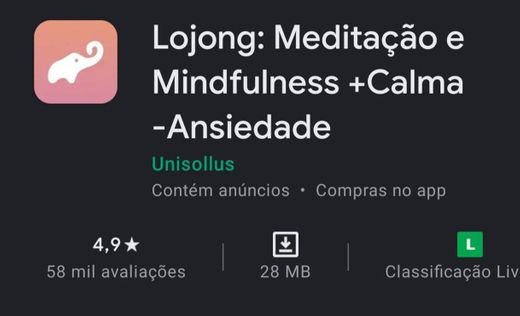 App de meditação 