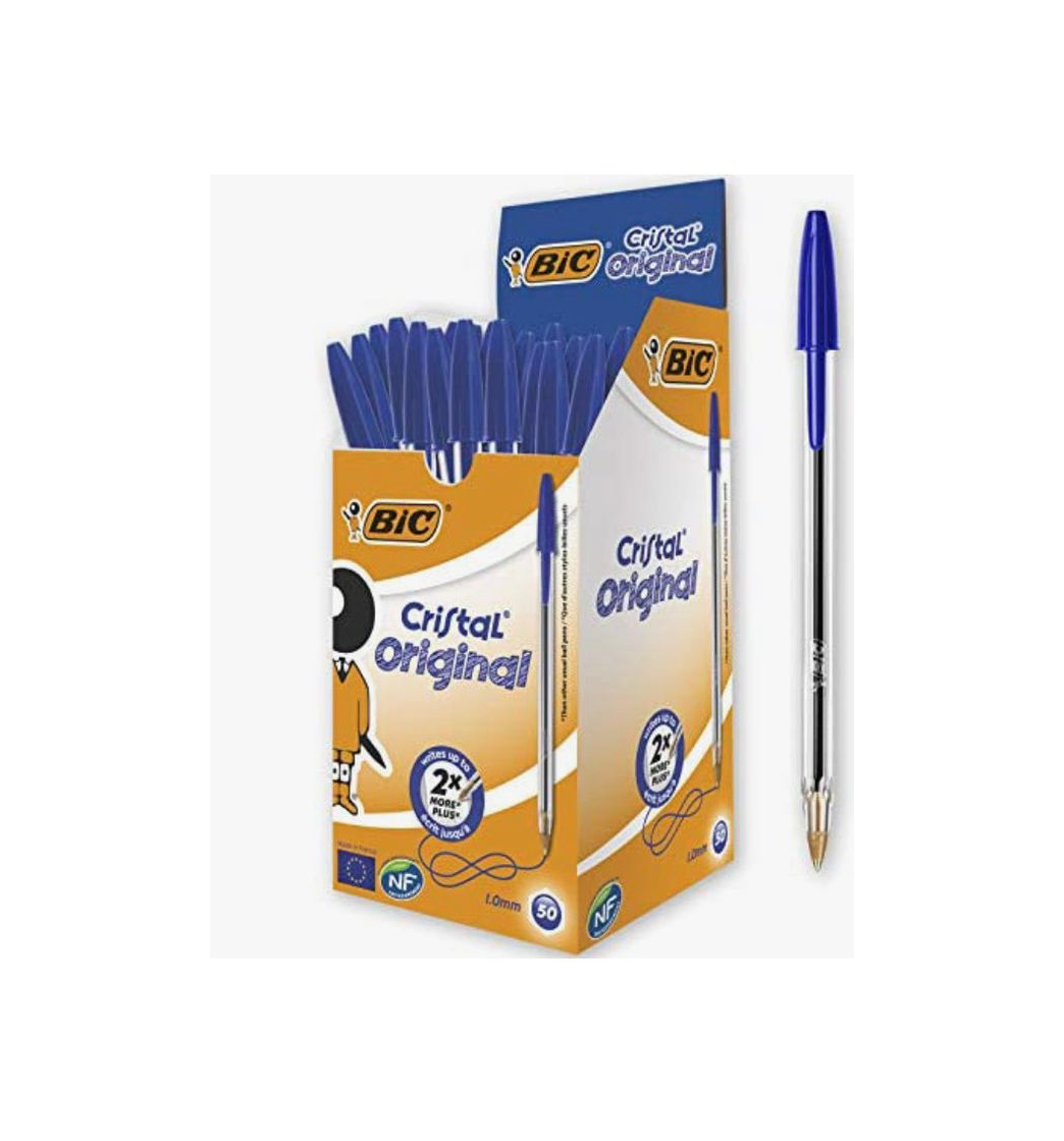 Producto Pack de 50 bolis bic azules de 1