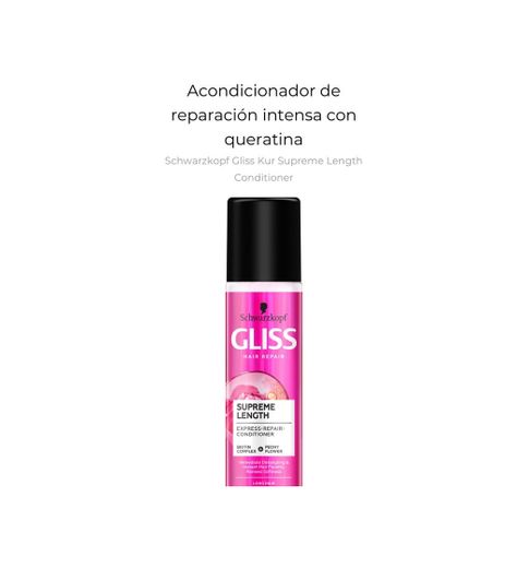 Gliss express hair repair