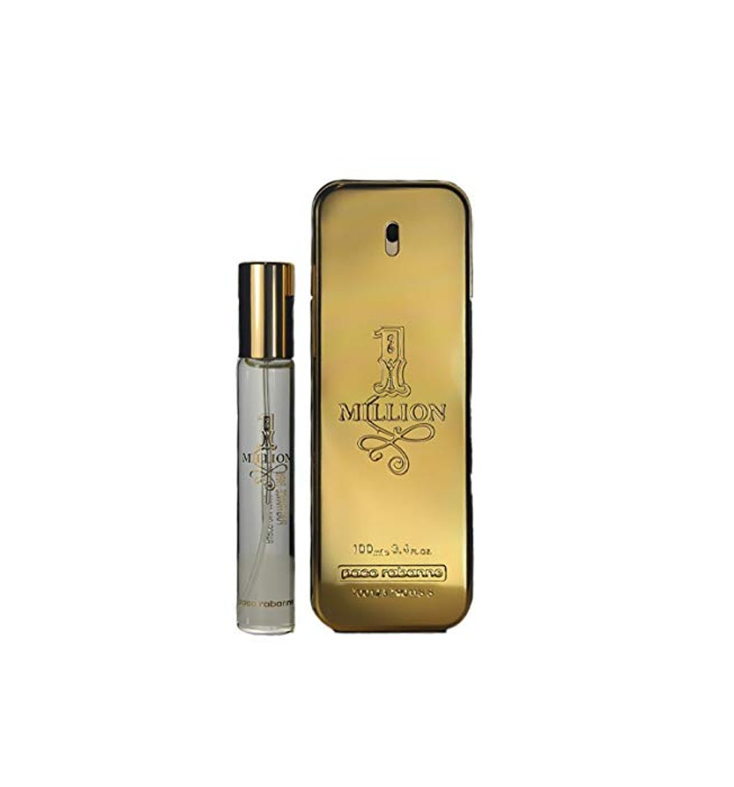 Social Paco Rabanne One Million Perfume Set para Hombres(Eau de Toilette 100ml+Eau de
