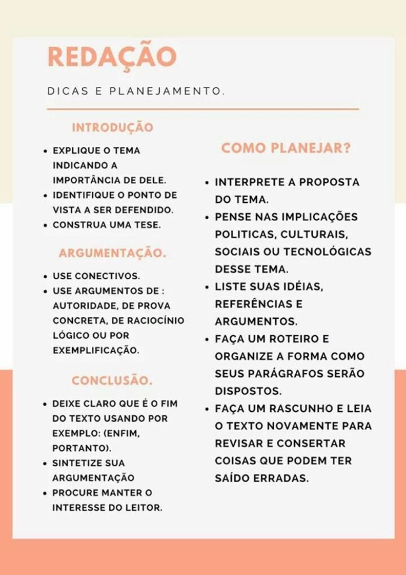 Fashion Dicas para a sua redação ✨