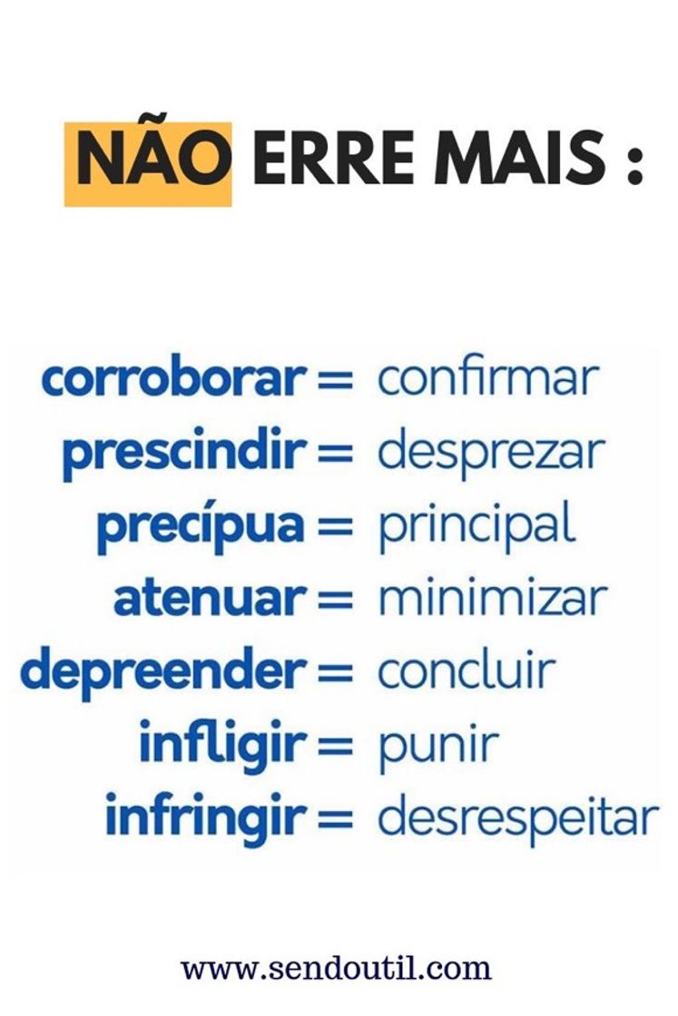 Moda Aumente seu vocabulário.