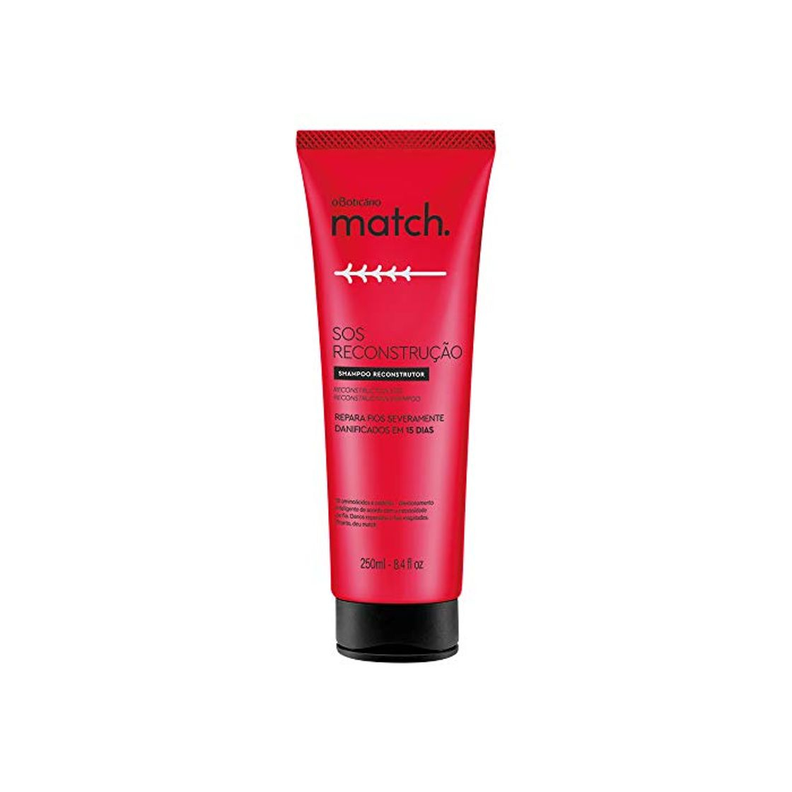 Producto O BOTICARIO CHAMPÚ MATCH SOS RECONSTRUCCIÓN 250 ML