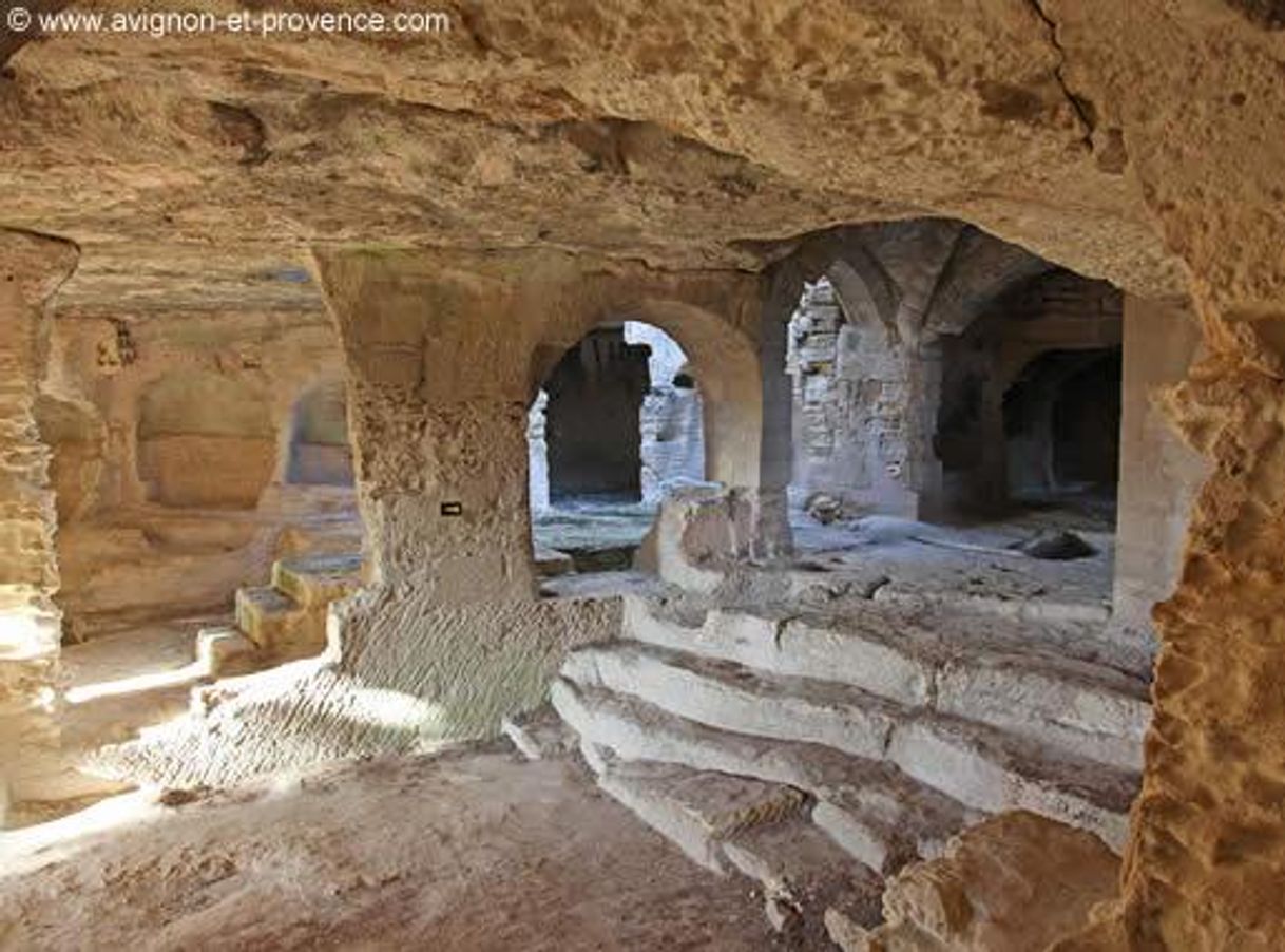 Lugar Abbaye of Saint-Roman