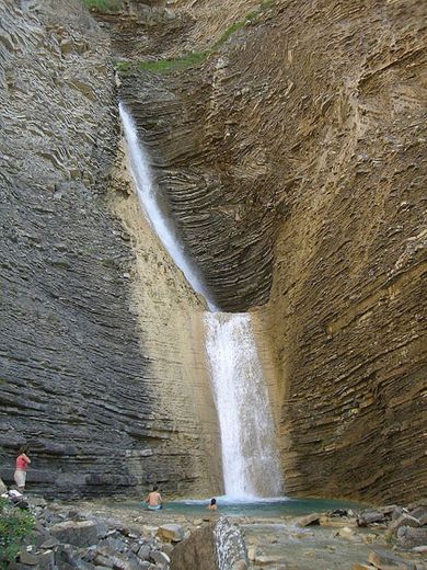 Cascada de Orós Bajo