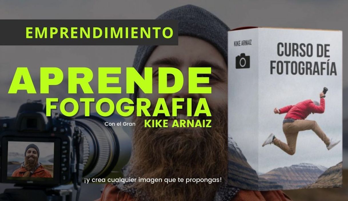 Moda curso de iniciación a la fotografía