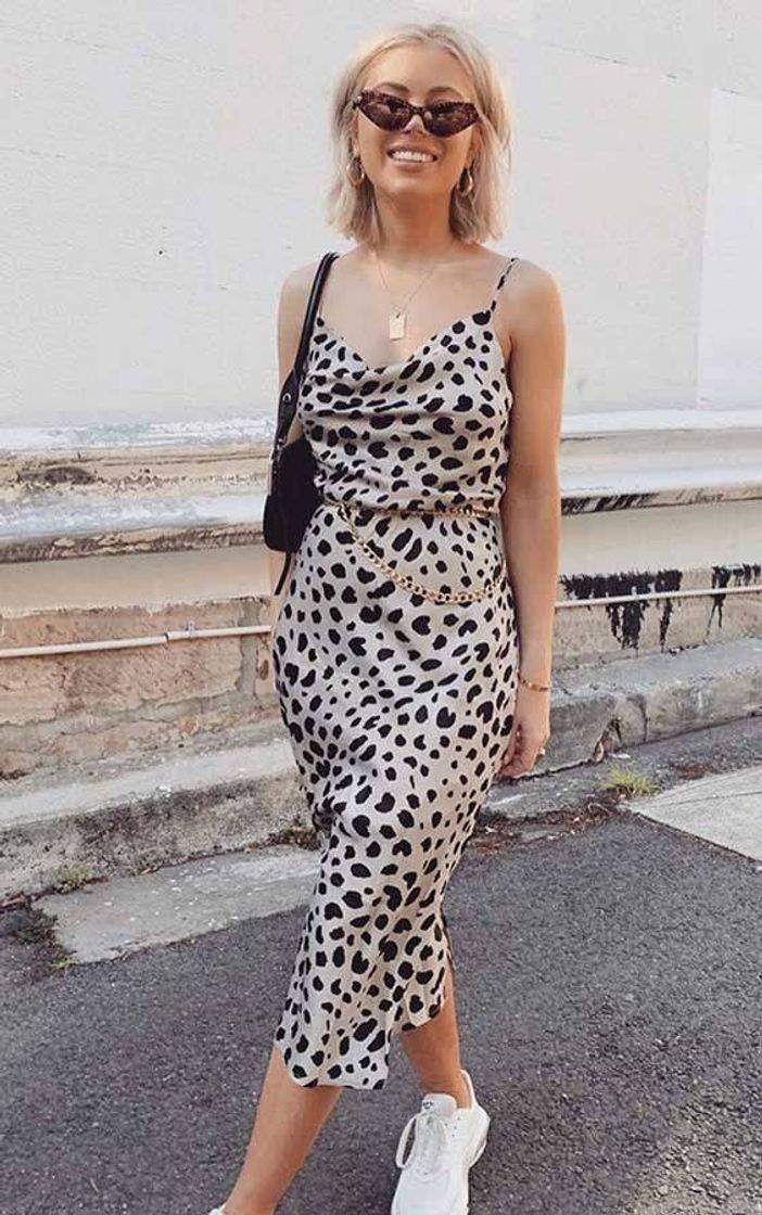 Social Animal print midi dress 👗