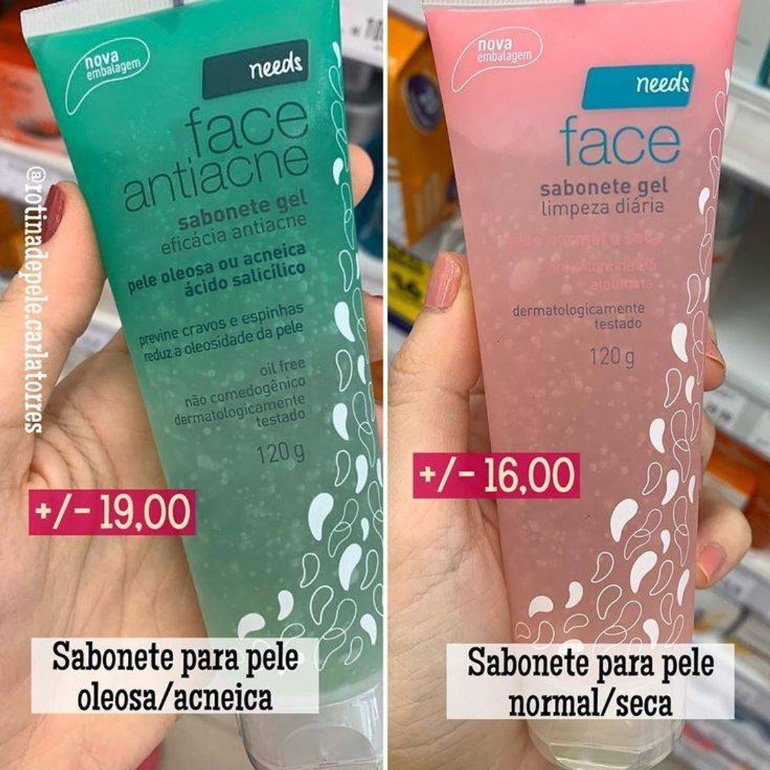 Products sabonetes faciais