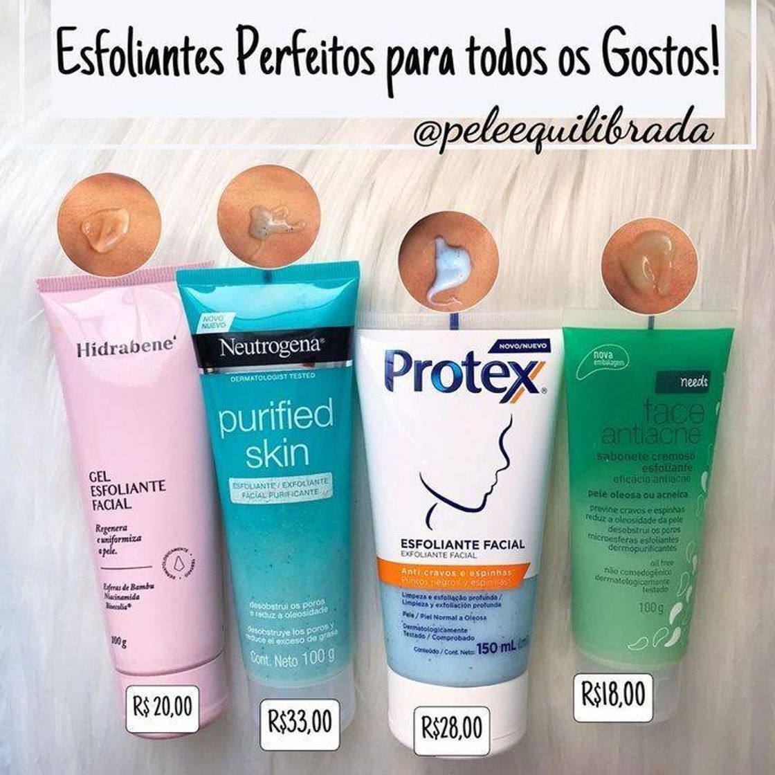 Product esfoliantes