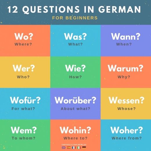 Perguntas em alemão 
