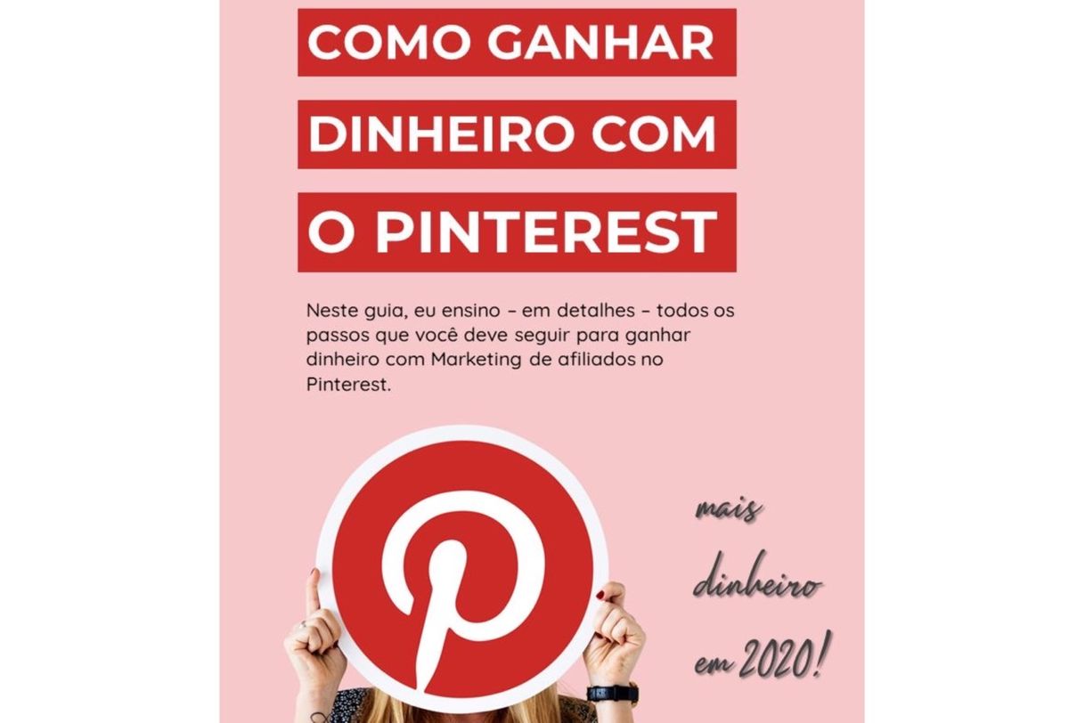 Moda Como ganhar dinheiro com o Pinterest 