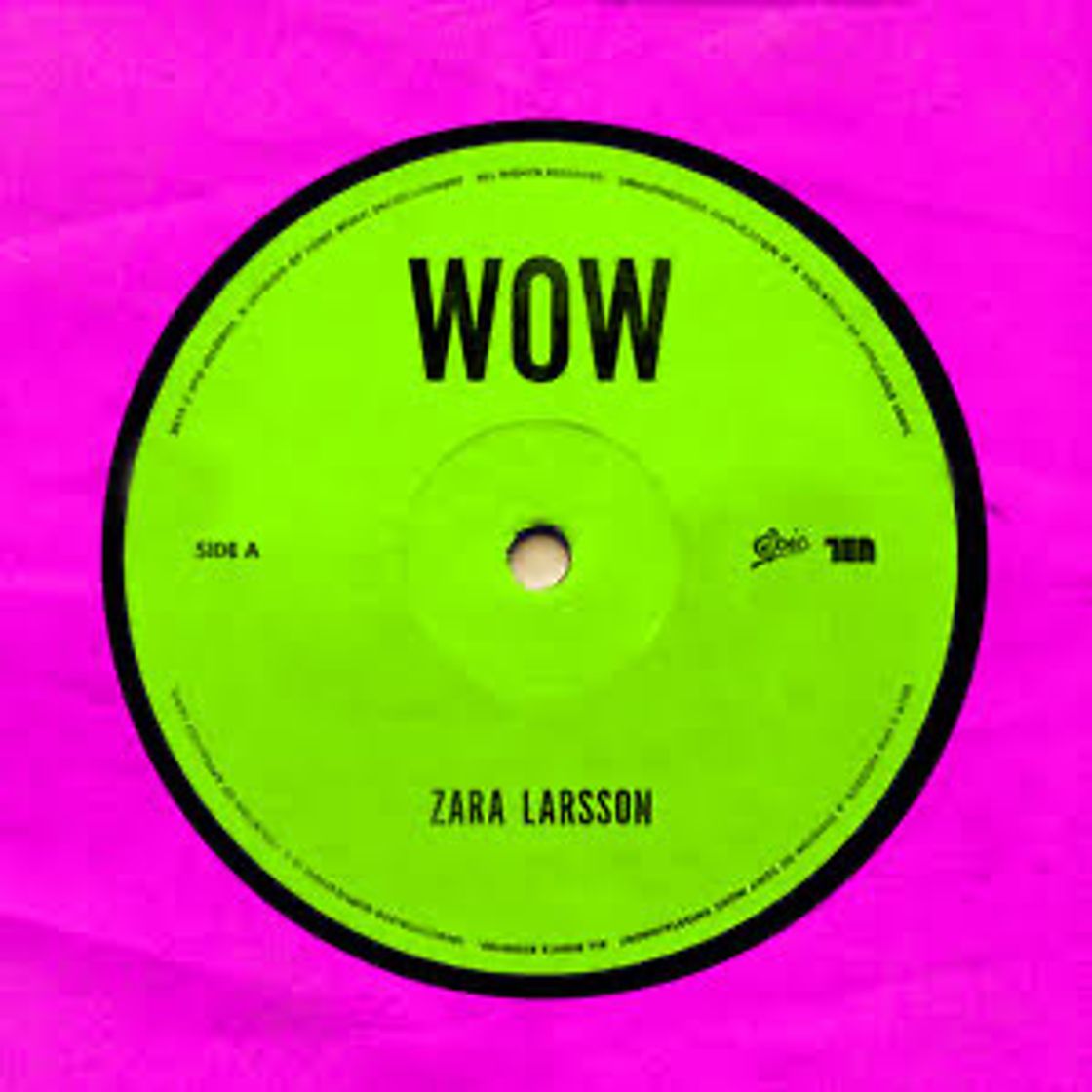 Canción Zara Larsson - Wow