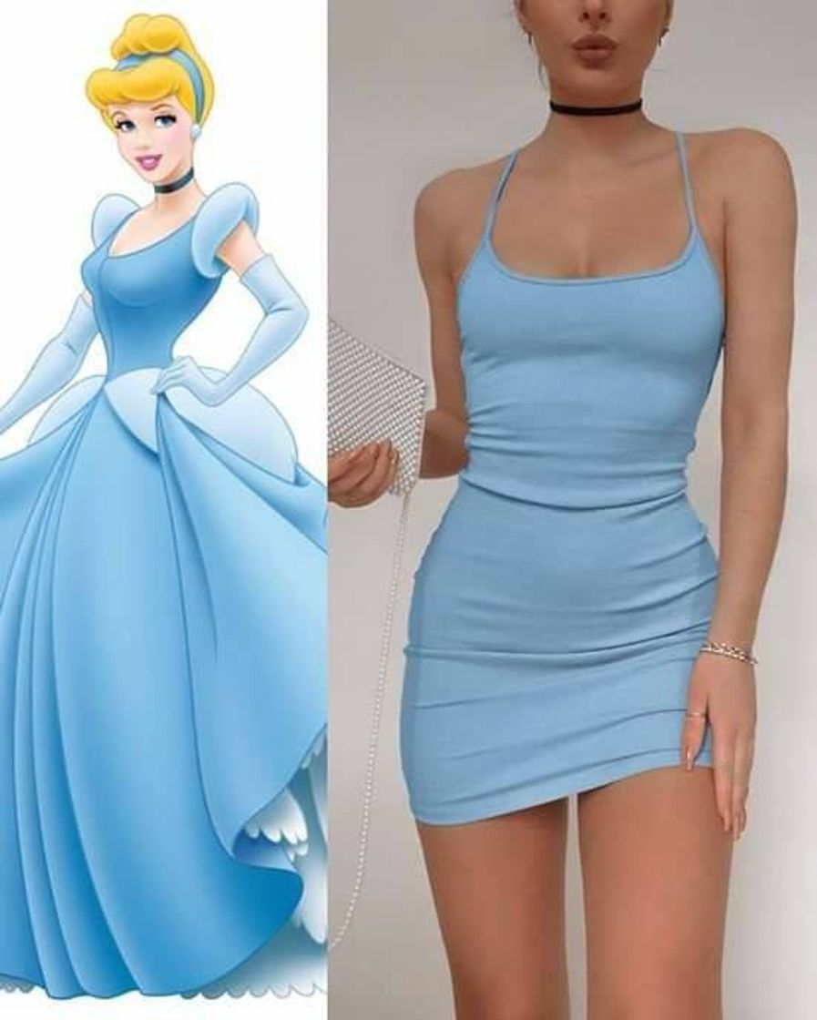 Moda Princesa da Disney (cinderela 👗)