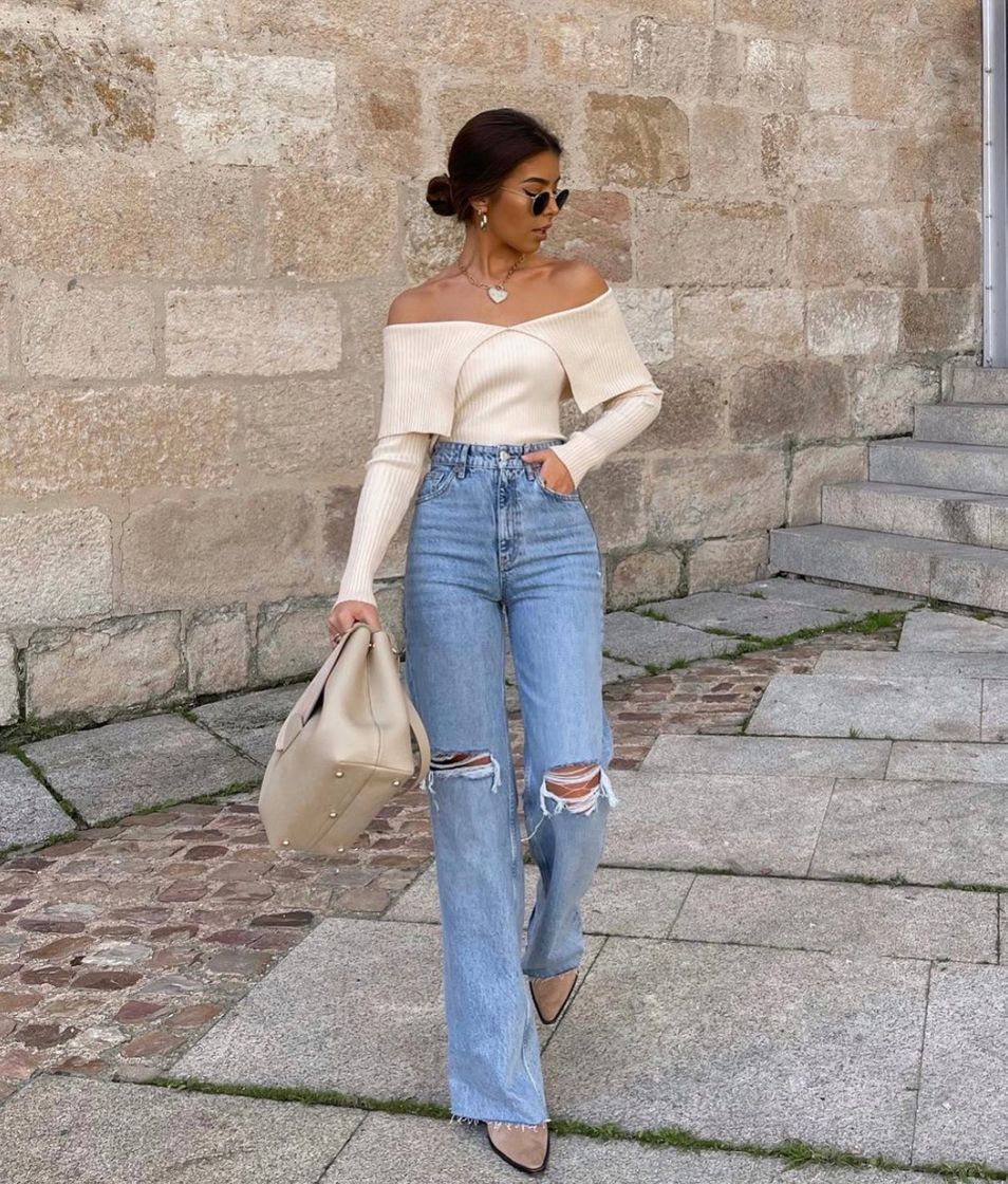 Fashion Jeans Wide leg