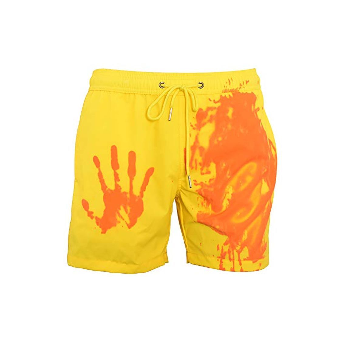 Products Ouduo Shorts de Playa para Hombres Que Cambian de Color Traje de