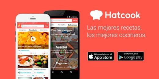 Hatcook App de recetas de cocina para iPhone, iPad, Android...