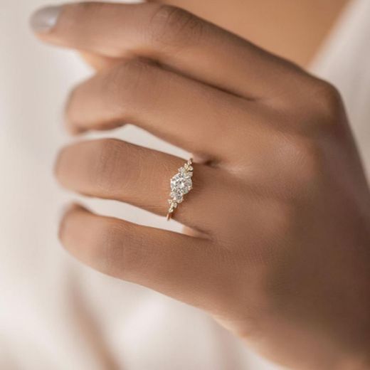Diamond Snowdrift Ring | Melanie Casey