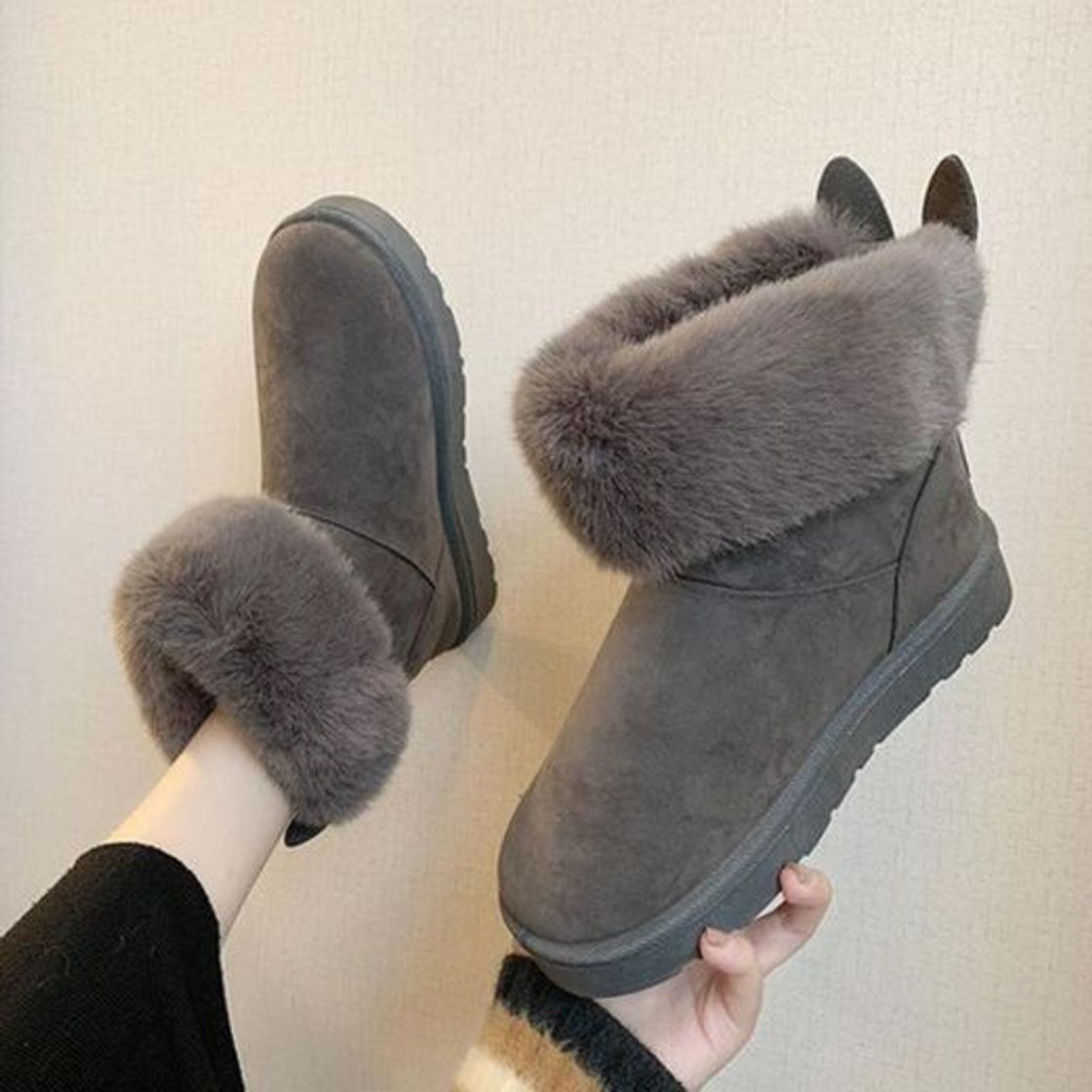 Moda Women Winter Snow Boots Botas Femininas Flat Waterproof Warm Thick Plush Ankle Boots For Women Winter Platform Shoes 1 8