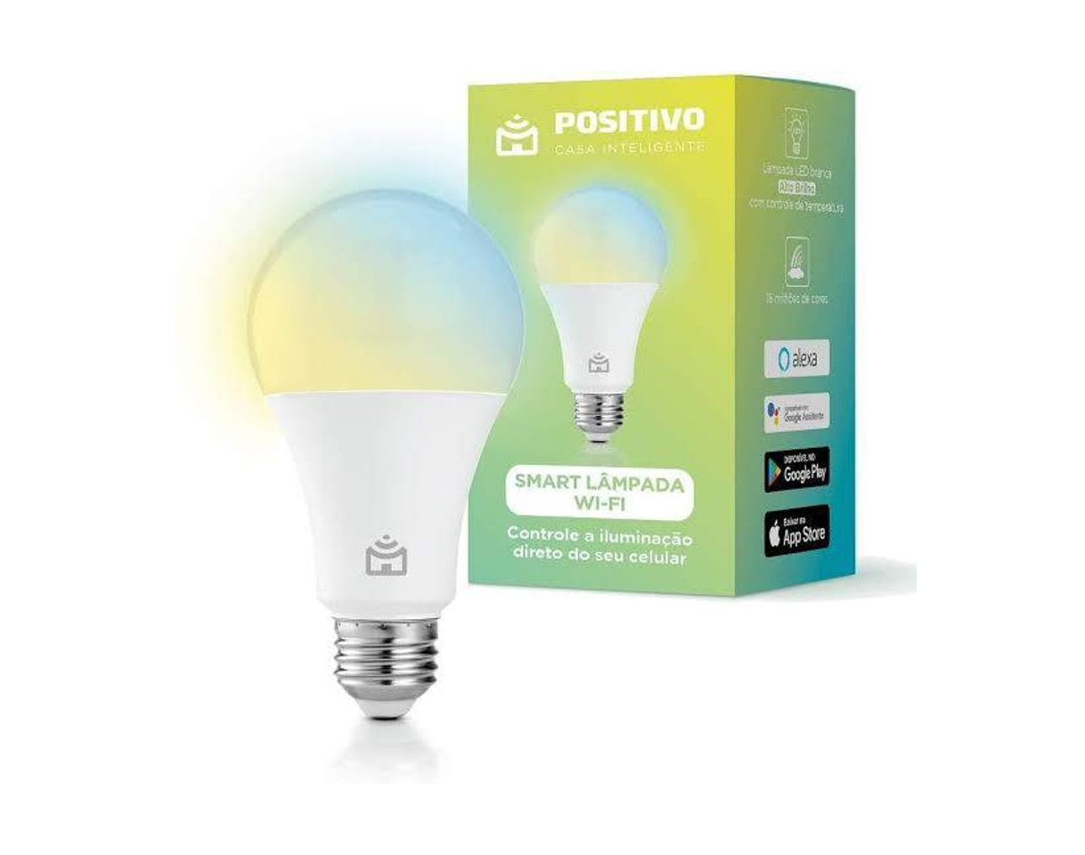 Social Lâmpada smart positivo
