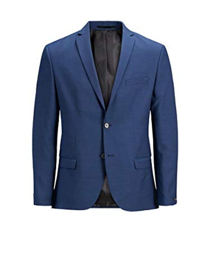 Social JACK & JONES Jprsolaris Blazer Noos Chaqueta de Traje, Azul